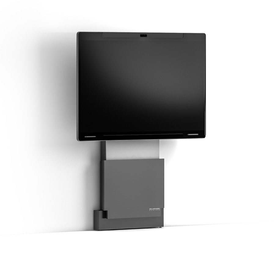 FPS2WXL/EL/CSP75/GG XL Electric Wall Stand Designed for Webex Board Pro 75″, Graphite and Gray