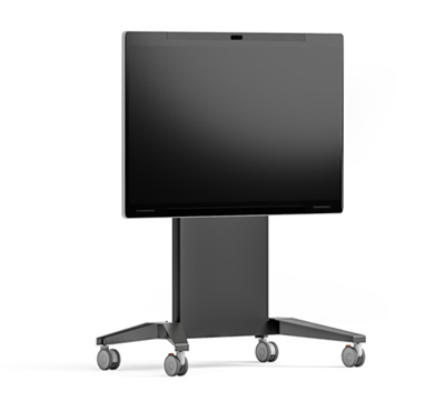 FPS1XL/FH/CSP75/GG XL Fixed Height Mobile Stand Designed for Webex® Board Pro 75″, Graphite