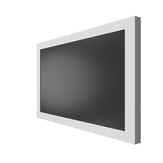 LW65UW Impact On-Wall Kiosk - Landscape 65 Inch White