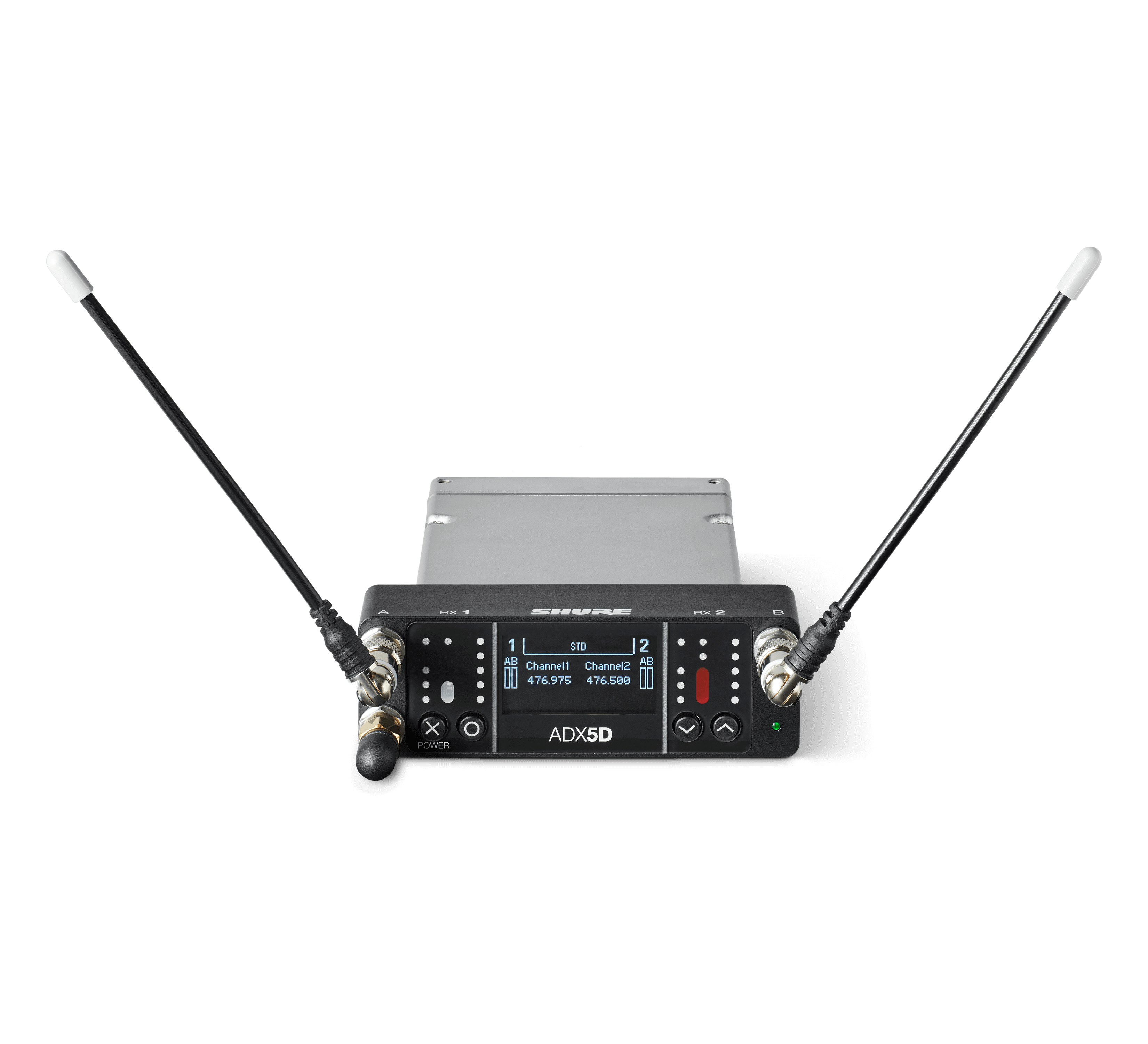 ADX5D=-A Axient Digital Dual-Channel Portable Wireless Receiver, 470-636MHz