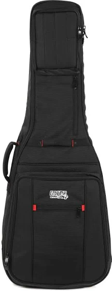 G-PG-ACOUELECT Pro-Go Series Double Guitar Bag for Acoustic and Electric Guitar