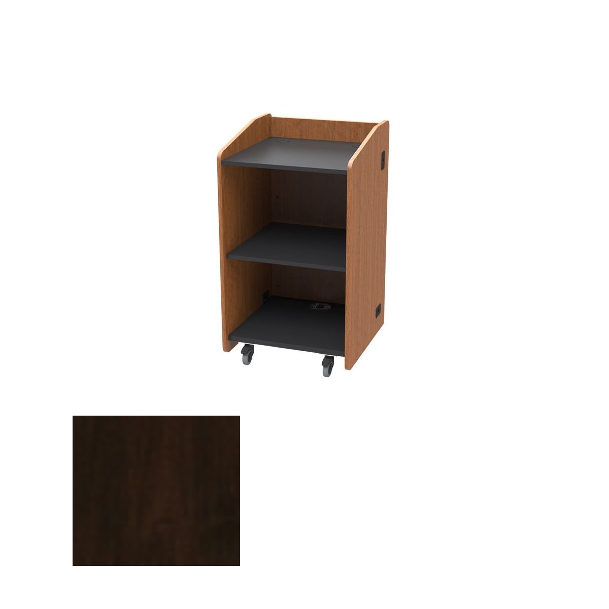 LE3060 CHL Open Lectern, Cherry Hill Plank