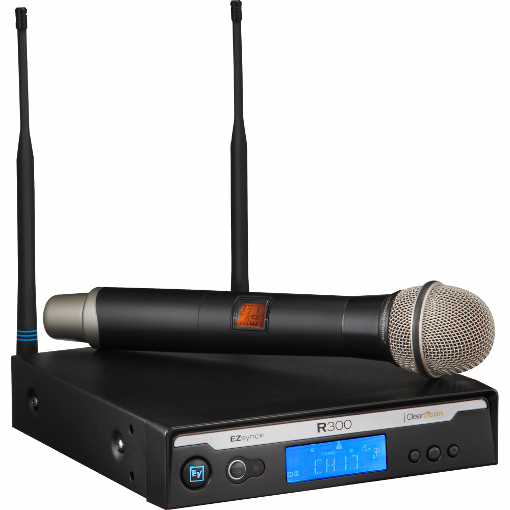 R300-HD-C Handheld System with PL22 Dynamic Microphone
