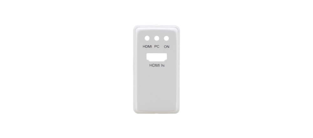 WP-20-BLNK(W) HDMI only Cover Plate for US–D size WP–20 (White)