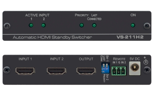 VS-211H2 2x1 4K HDR HDCP 2.2 HDMI Auto Switcher