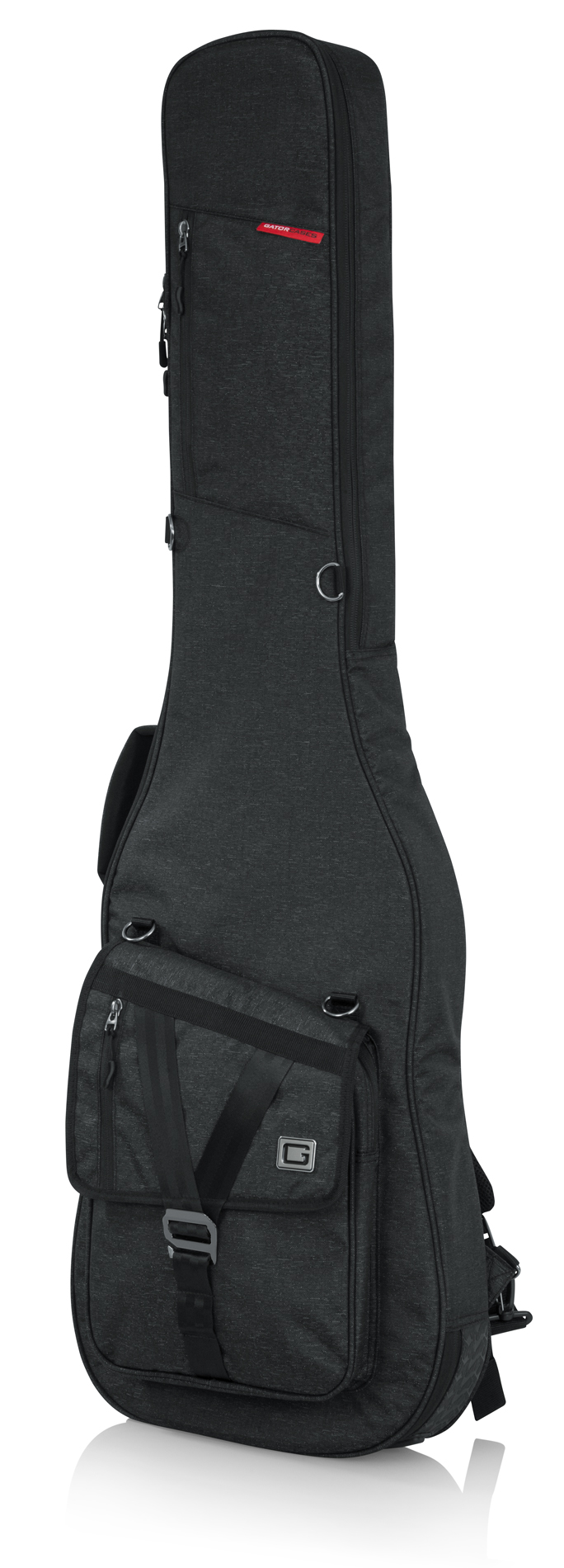 GT-BASS-BLK Transit Bass Guitar Bag, Charcoal