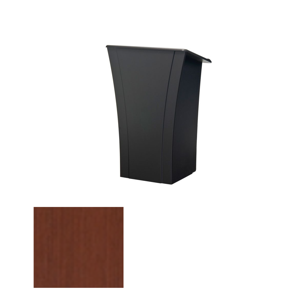 LEX32 CLT Executive Lectern, Clove