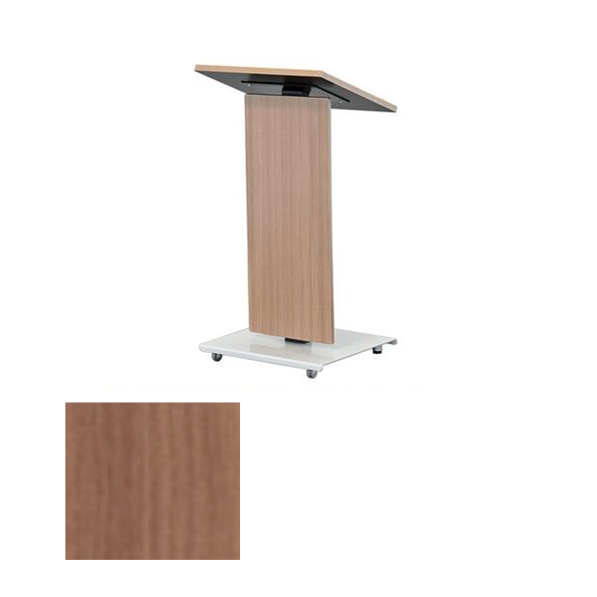 LEXYZ20-L RCT Modern Lectern, River Cherry