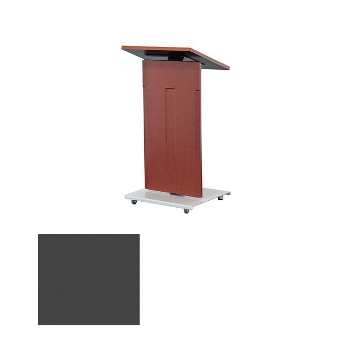 LEXYZ20-T SGT Modern Lectern, Shark Grey