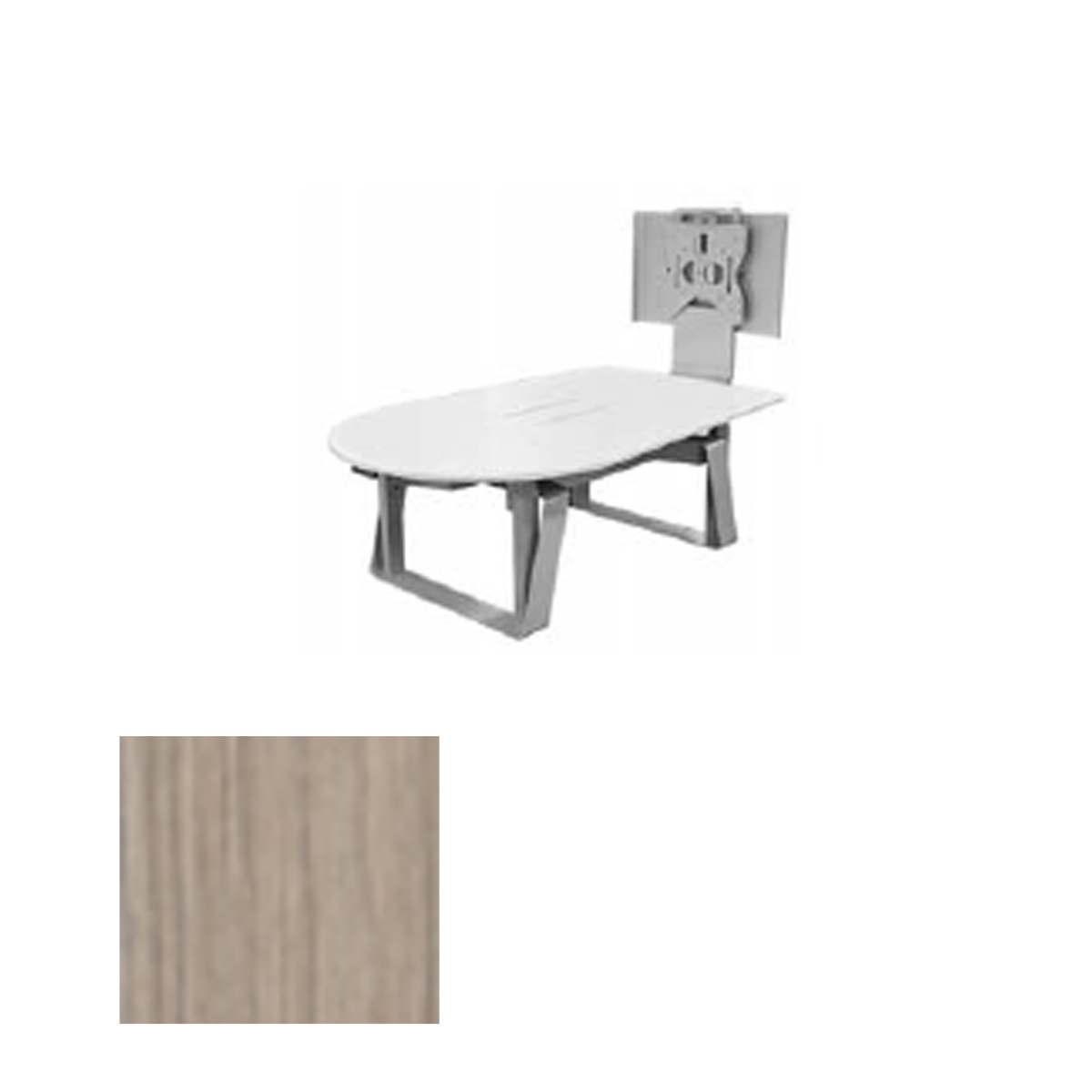 TLF4X6-B ART Sit/Stand Collaboration & VC Table, Aria