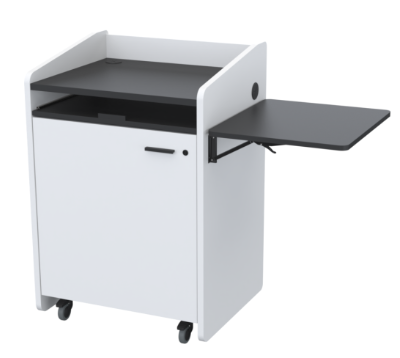 PD3003 WHL Economy Podium, White