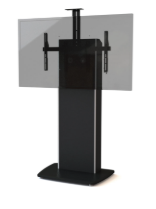 TP800-S Fixed Base Telepresence Stand for Single Monitors (Black)