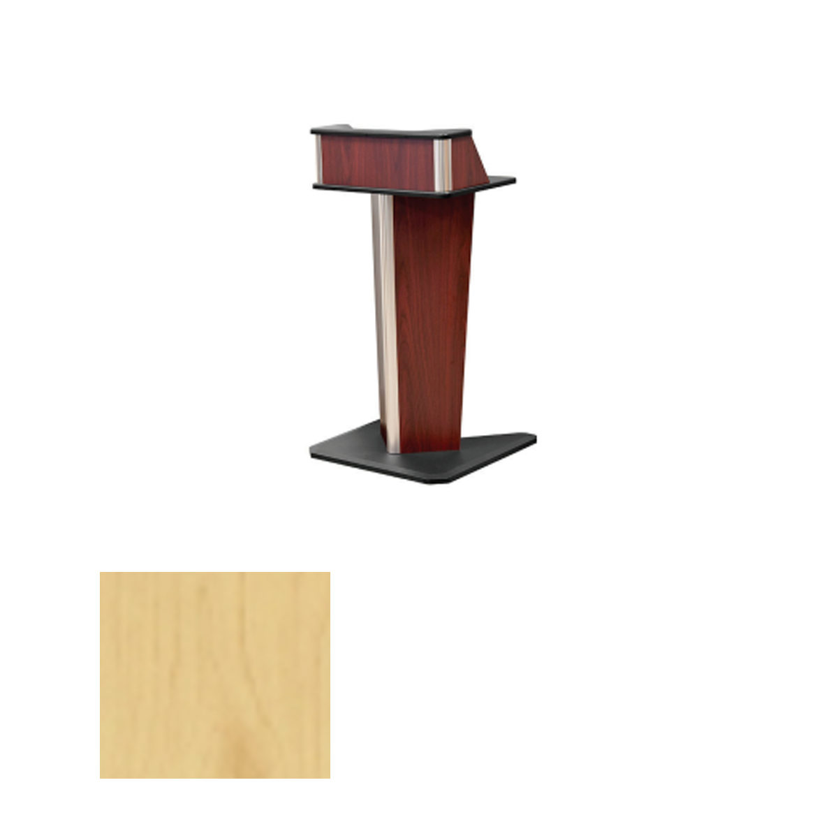 LE4001 MPL V Lectern, Maple