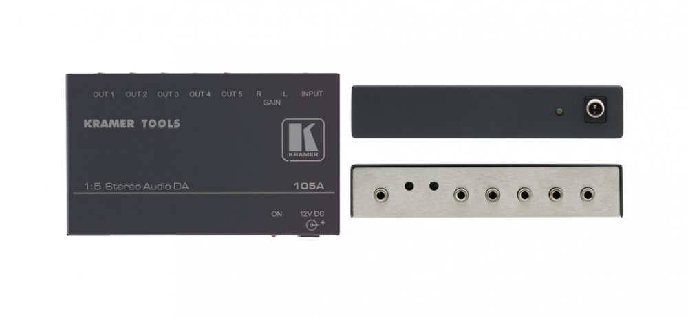 105A 1:5 Stereo Audio Distribution Amplifier