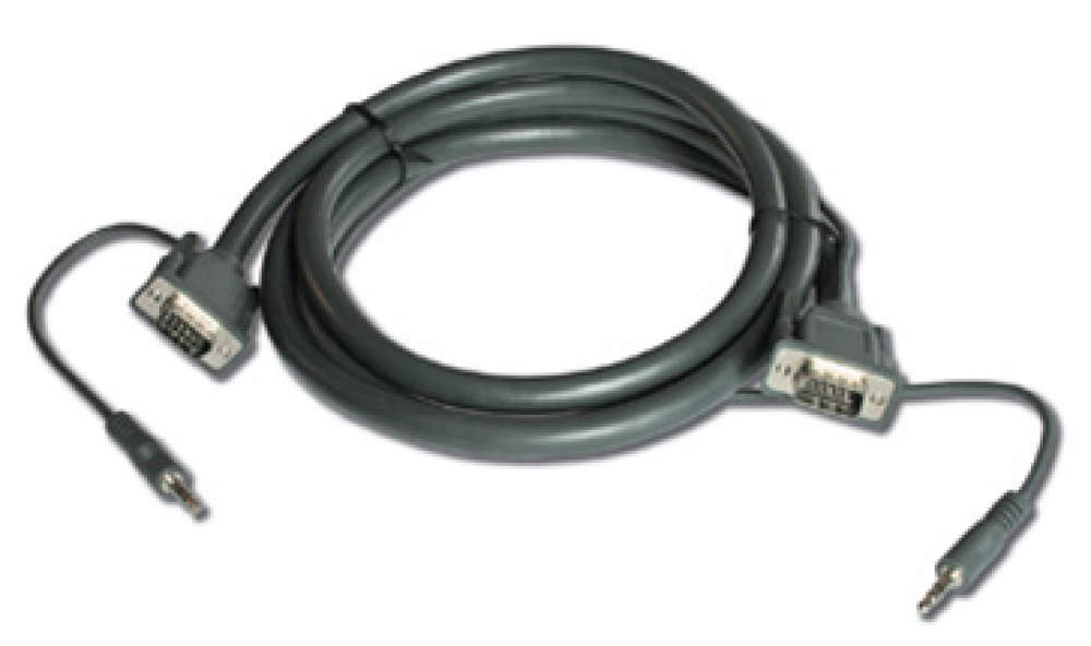 C-GMA/GMA-3 5–pin HD & 3.5mm Stereo Audio Cable - 3'