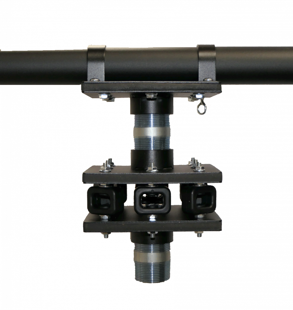 NB-UIM-96-PM Pole Mounting Anti-Vibration Isolating Adaptor (Black)