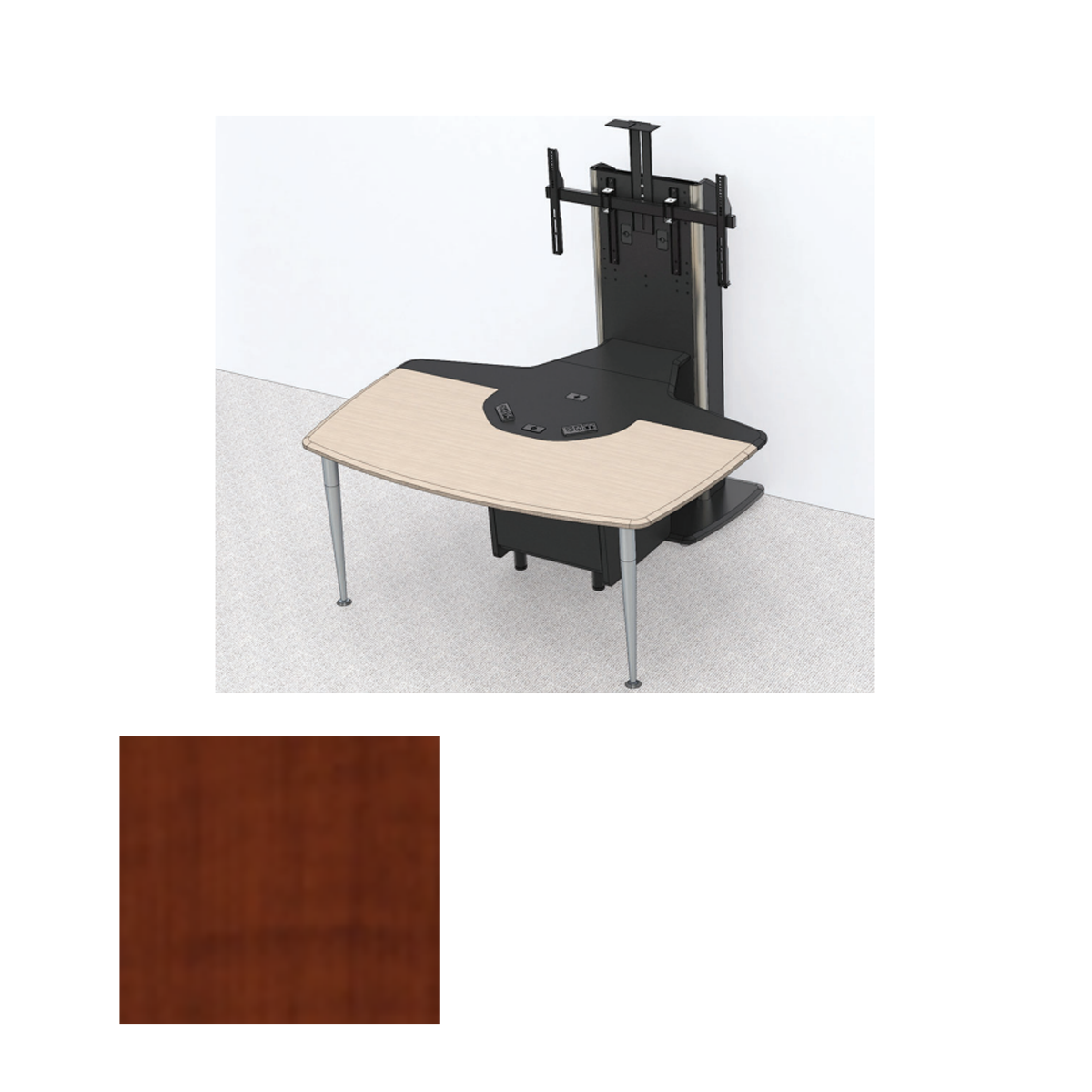 T324 T1 PACKAGE CJT Huddle/Collaboration Table