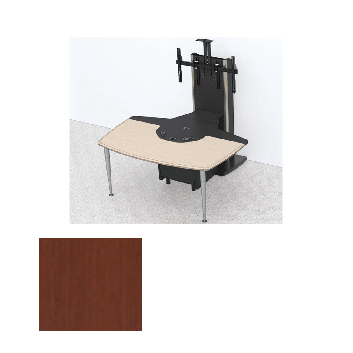 T324 T1 PACKAGE CLT Huddle/Collaboration Table