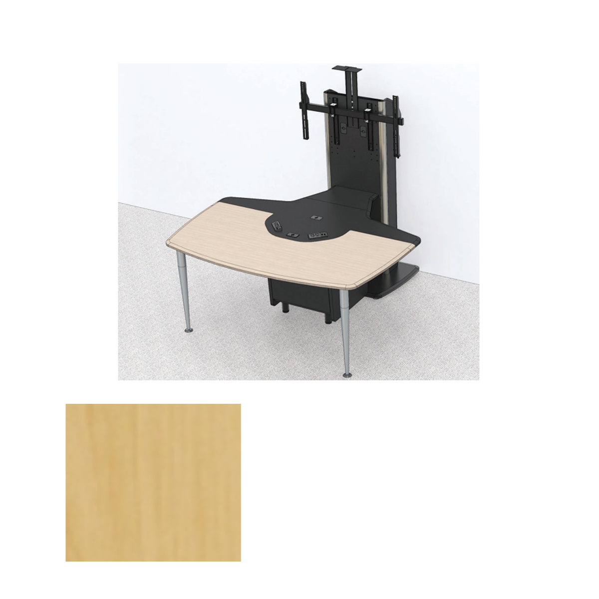 T324 T1 PACKAGE FMT Huddle/Collaboration Table