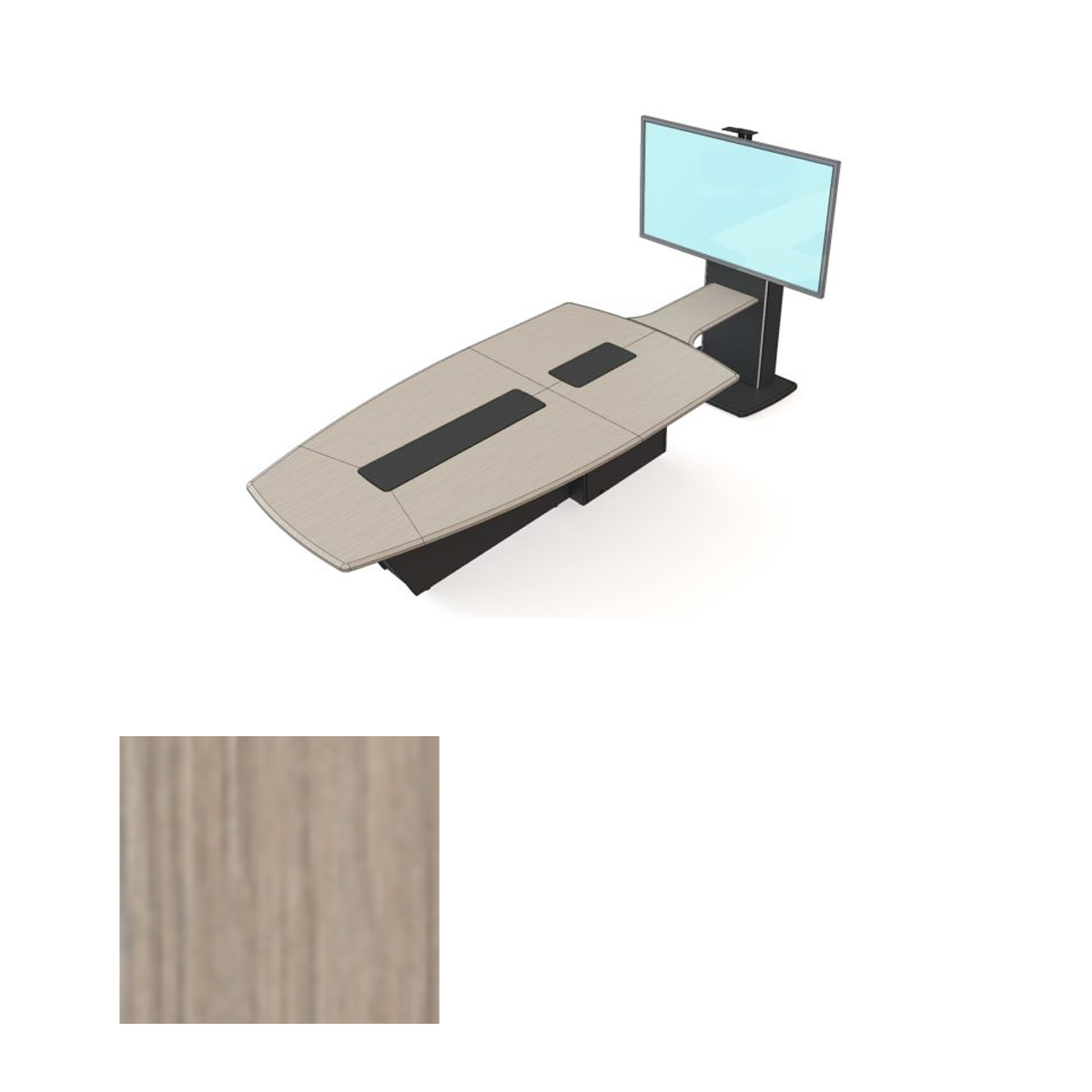 T3600-T1 PACKAGE ART Modular Video Conference Table Package T1