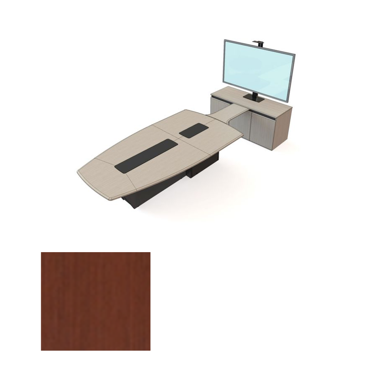 T3600-T3 PACKAGE CLT Modular Video Conference Table Package T3