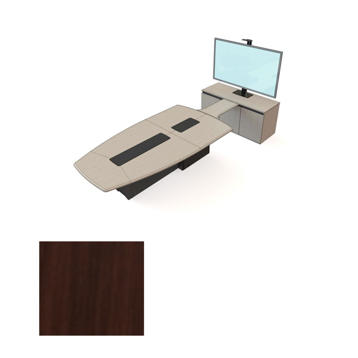 T3600-T3 PACKAGE ELT Modular Video Conference Table Package T3