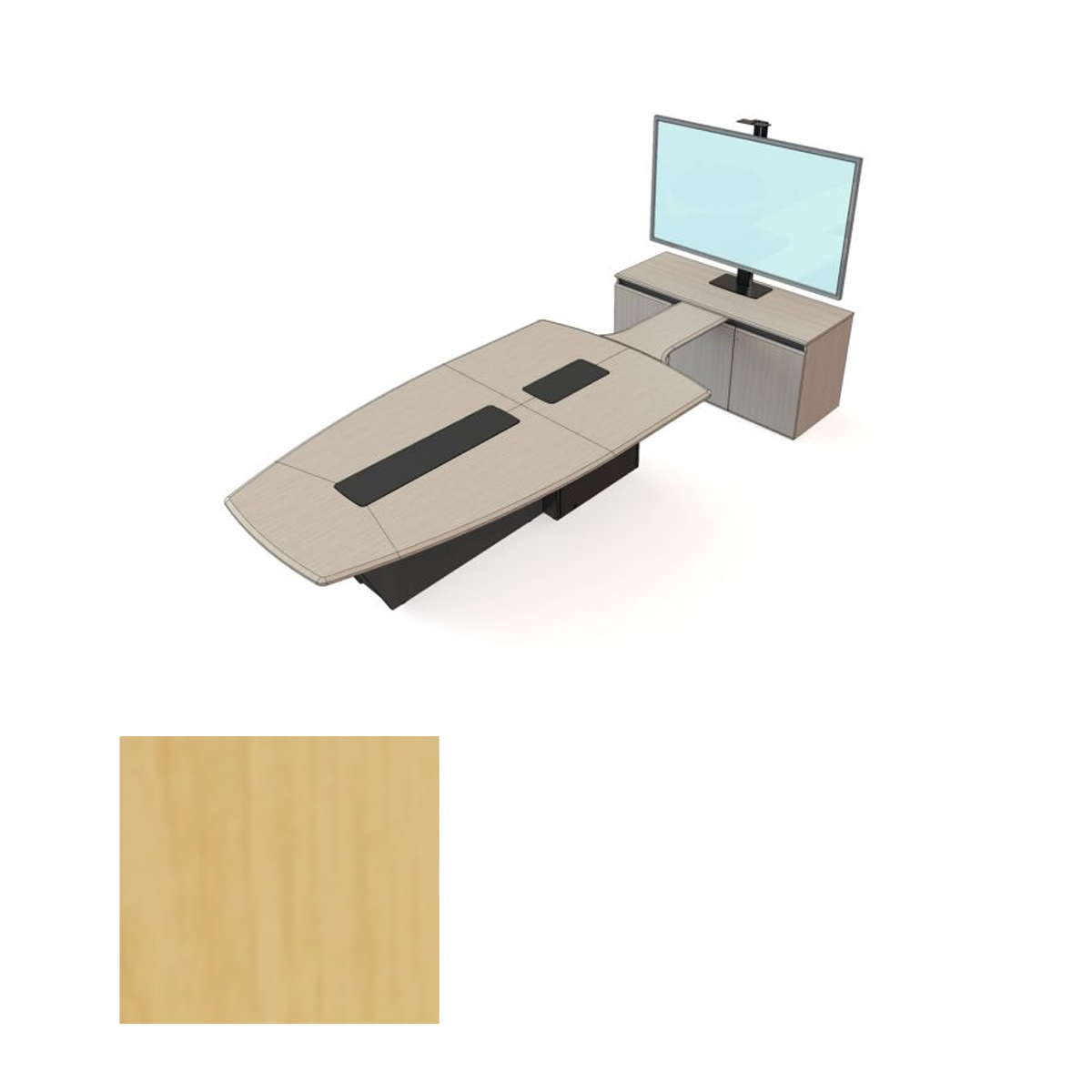 T3600-T3 PACKAGE FMT Modular Video Conference Table Package T3