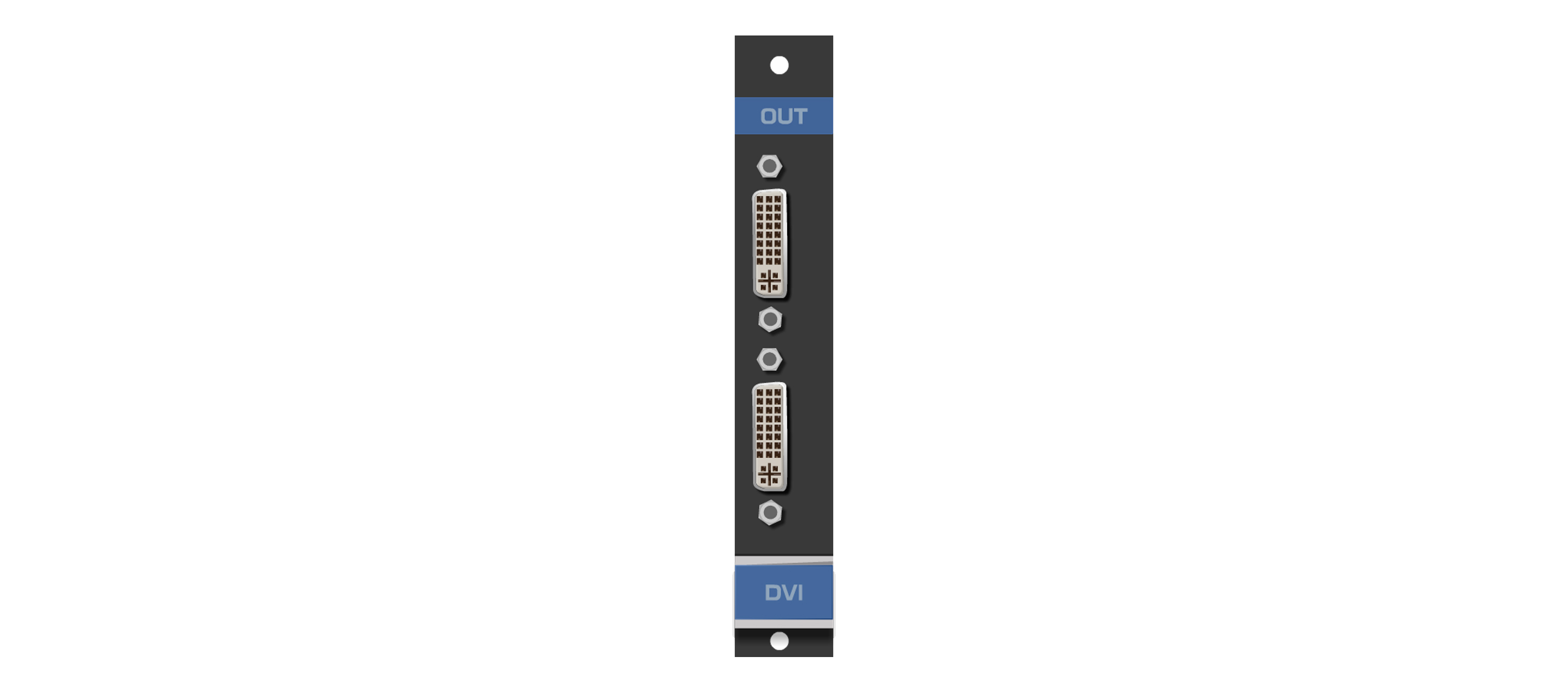 DVI-OUT2-F16/STANDALONE 2–Channel DVI Output Card