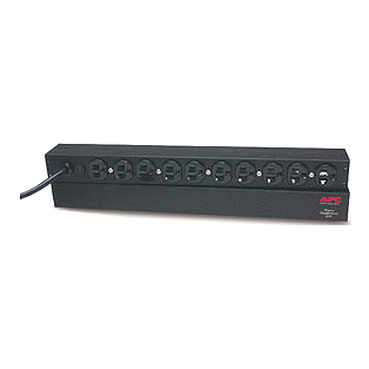 AP9562 Rack PDU, Basic, 1U, 15A, 120V, (10)5-15