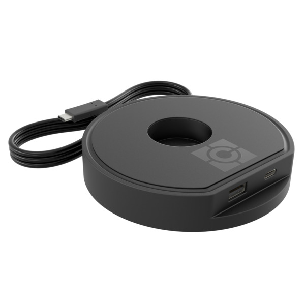 D1UB-NA Koncis USB Charging Hub for Koncis Single Monitor Arm, Black