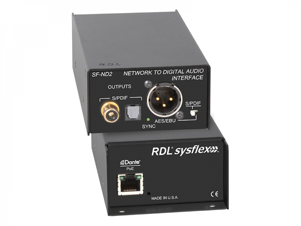 SF-ND2 Network to Digital Audio Interface