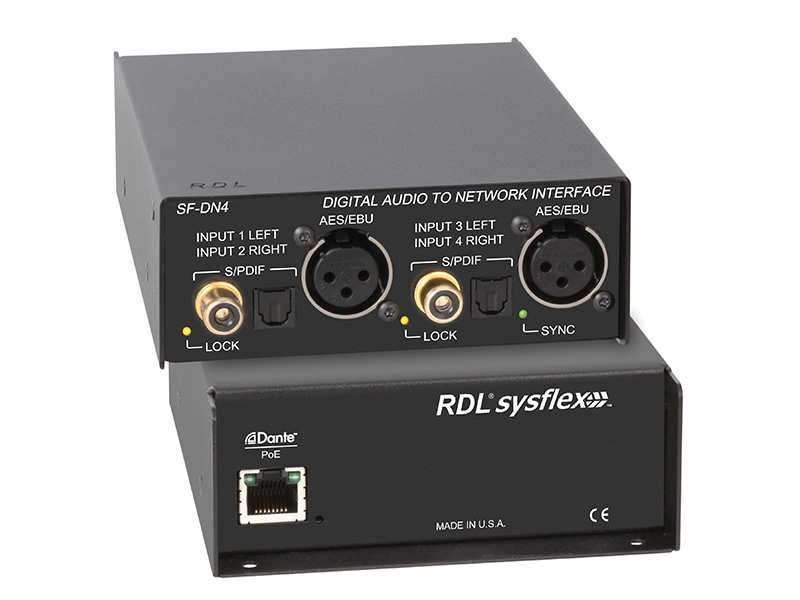 SF-DN4 Digital Audio to Network Interface