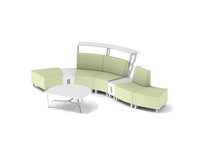 MS200-02 SET FNB212 Modular Seating System