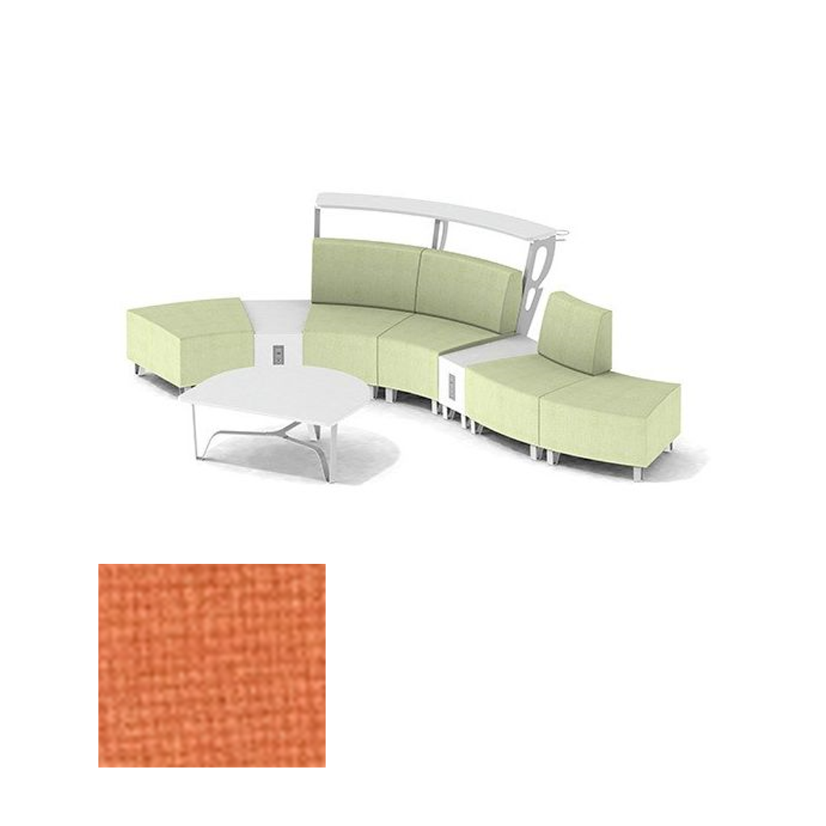 MS200-02 SET FNB009 Modular Seating System