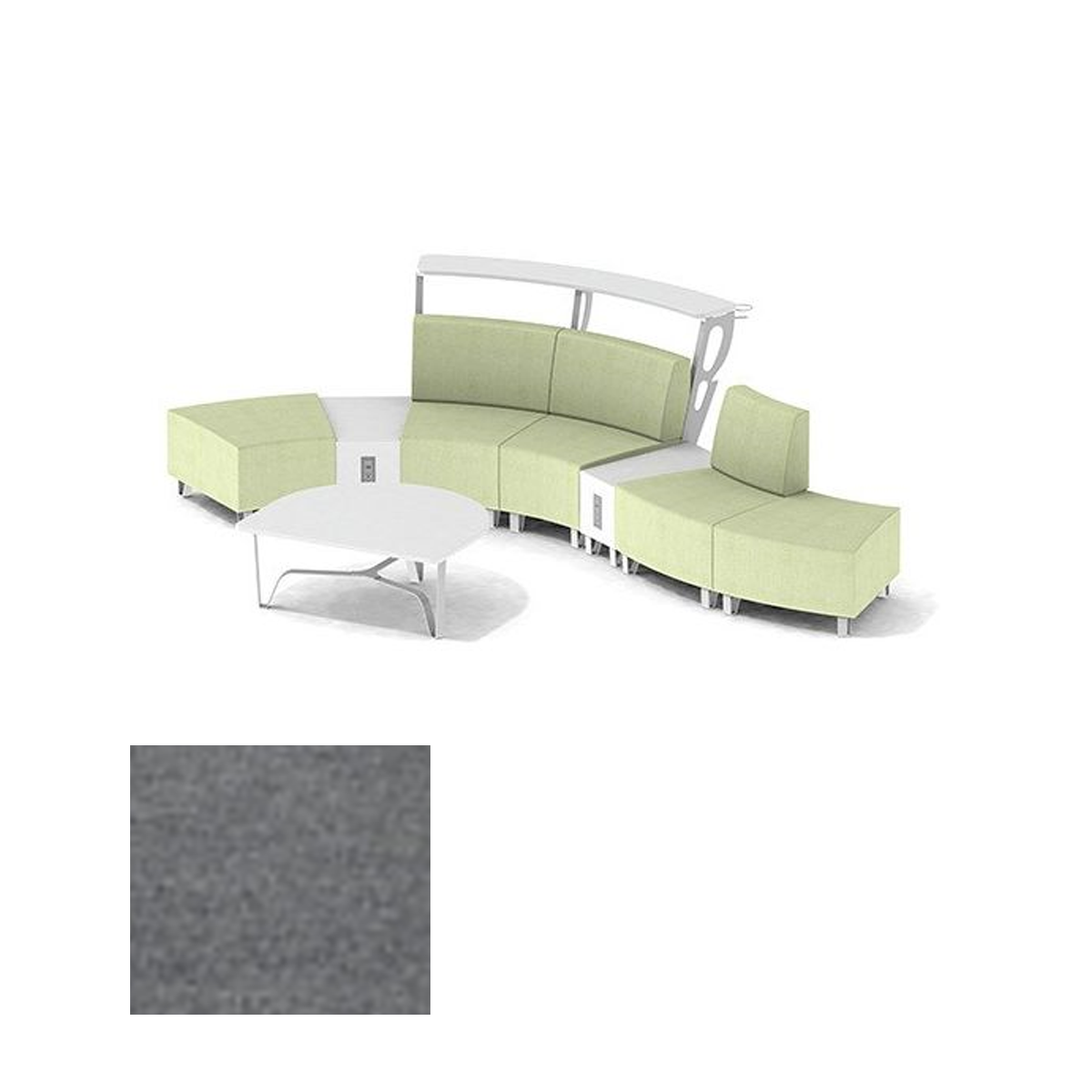 MS200-02 SET FNB059 Modular Seating System