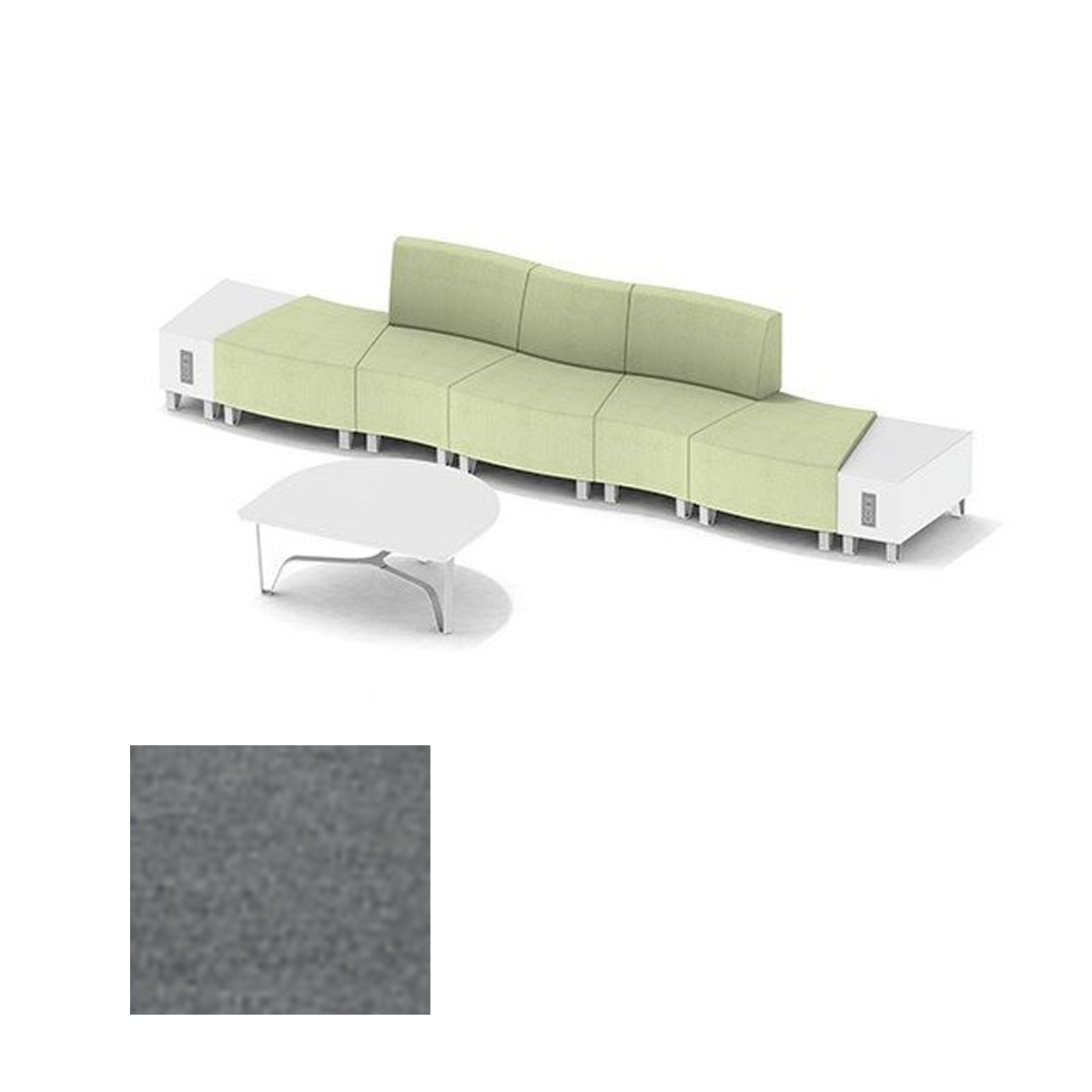 MS200-04 SET FNB059 Modular Seating System