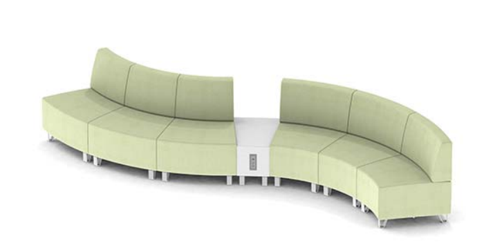 MS200-06 SET FNB212 Modular Seating System