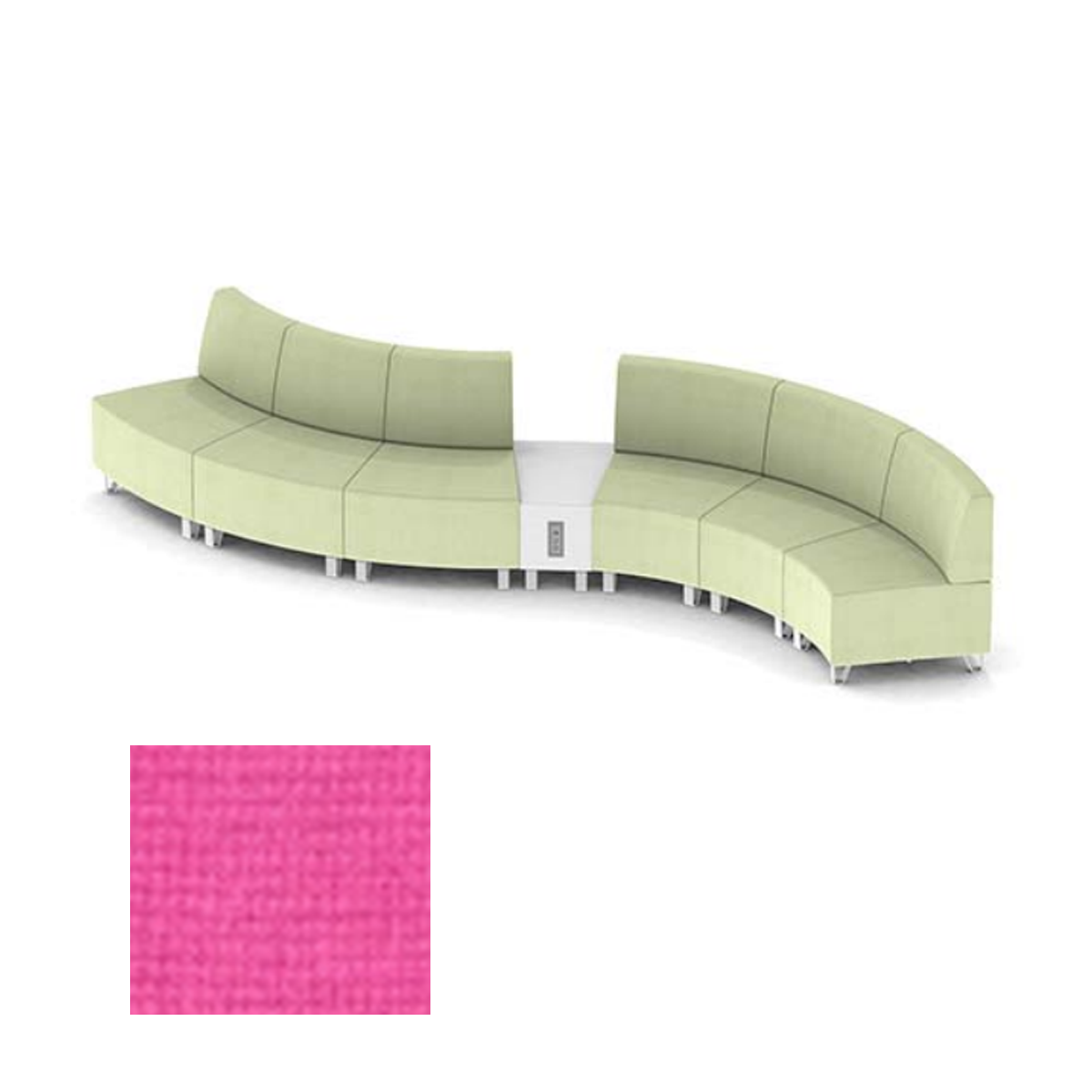 MS200-06 SET FNB069 Modular Seating System