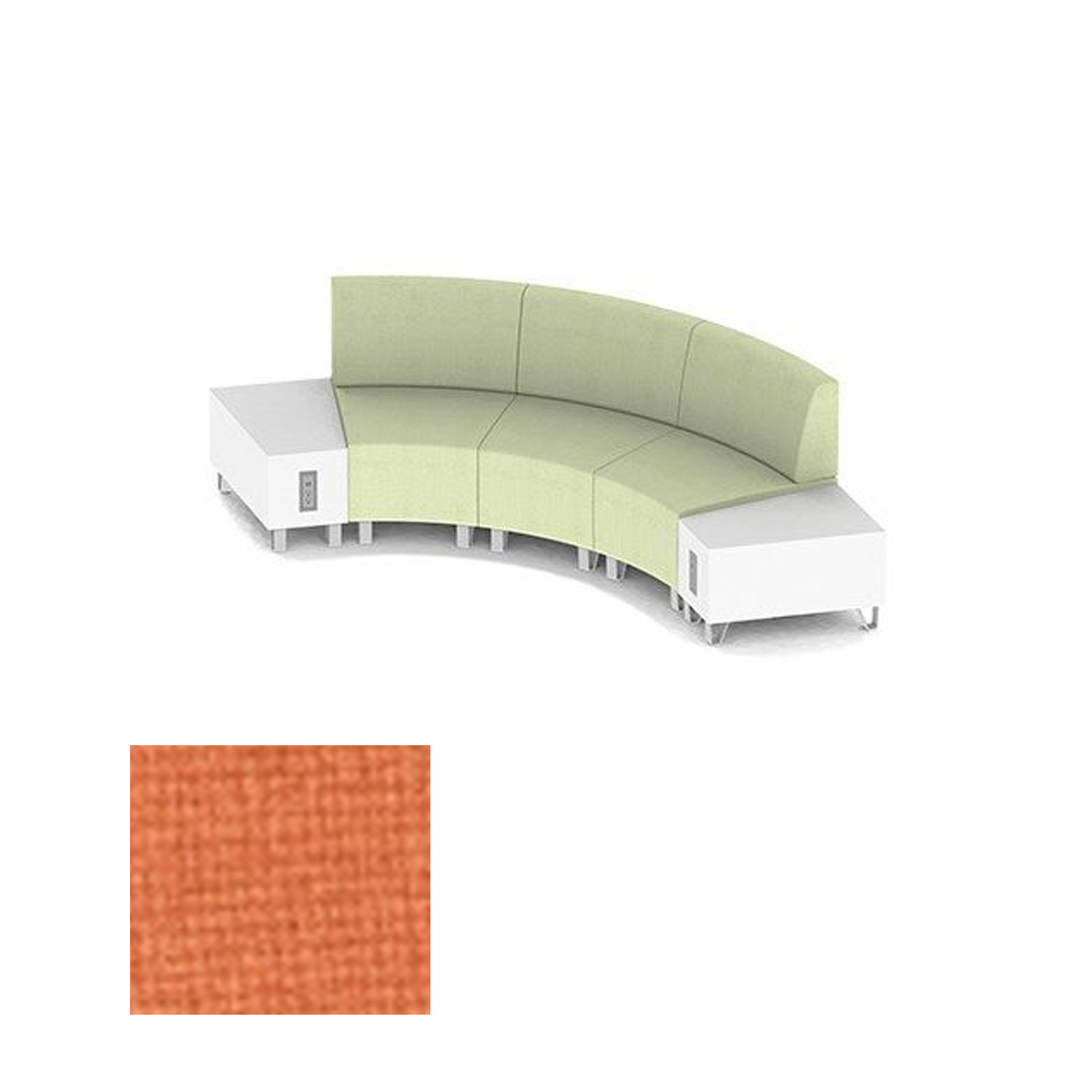 MS200-07 SET FNB009 Modular Seating System