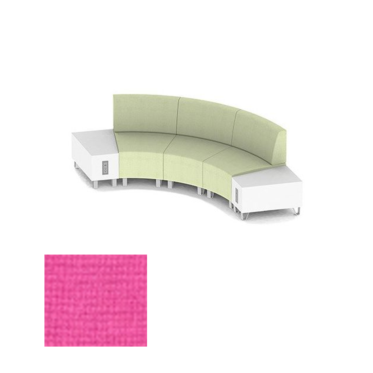 MS200-07 SET FNB069 Modular Seating System