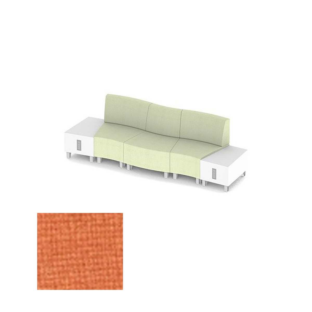 MS200-08 SET FNB009 Modular Seating System