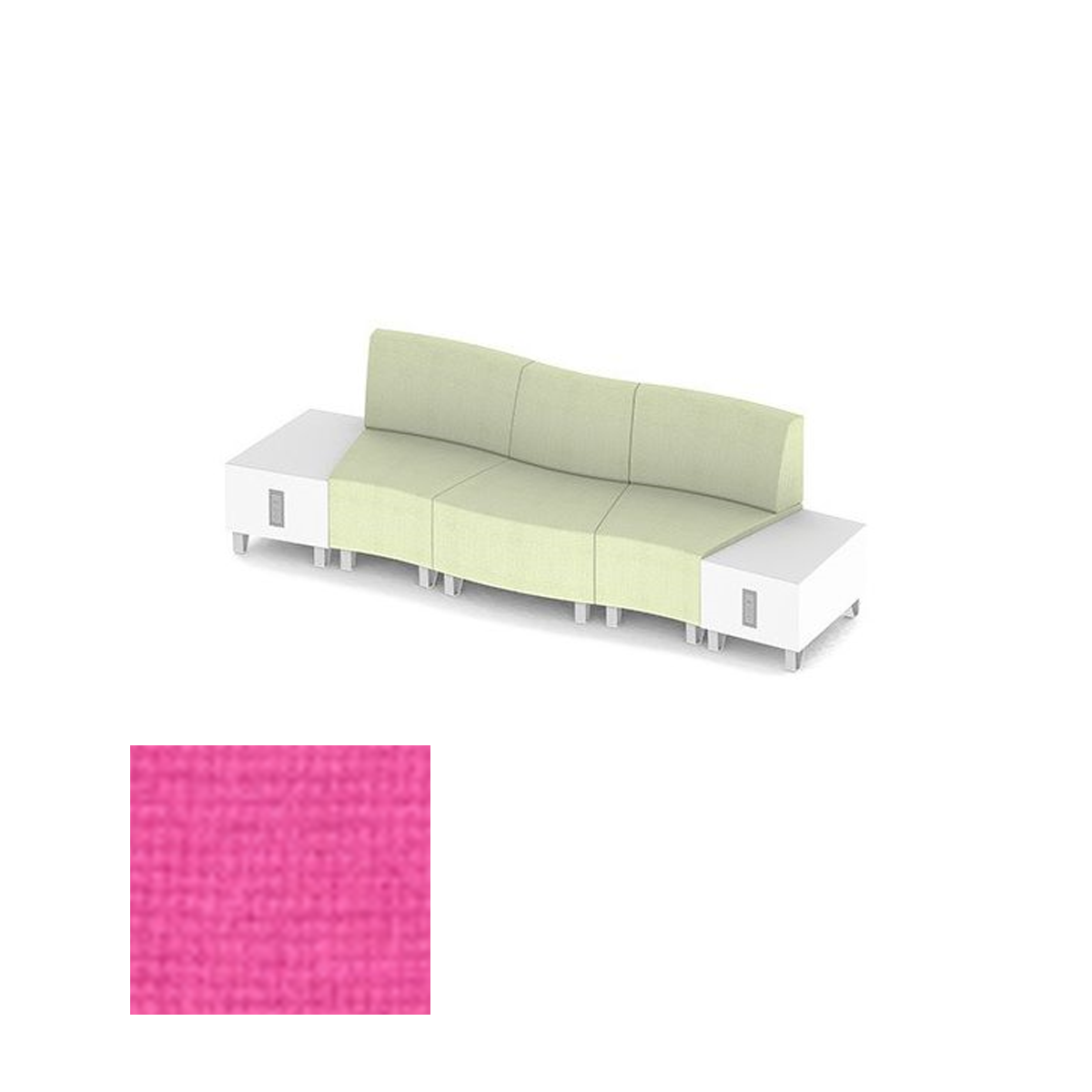 MS200-08 SET FNB069 Modular Seating System