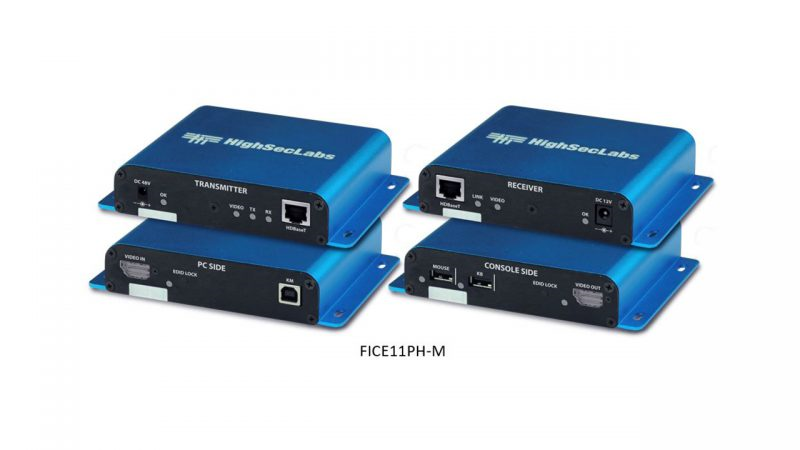 FICE11PH-M DP/HDMI Secure Copper Extended KVM Isolator