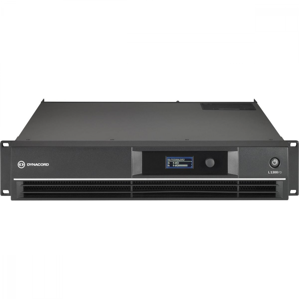 Dynacord L1300FD-US DSP 2 x 650 W Power Amplifier for Live Performance Applications