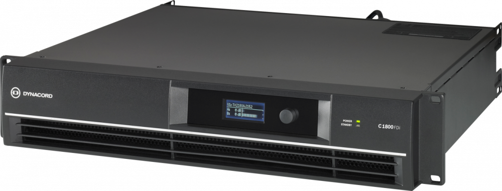 Dynacord C1800FDi DSP 2 x 950 W Power Amplifier for Fixed Install Applications