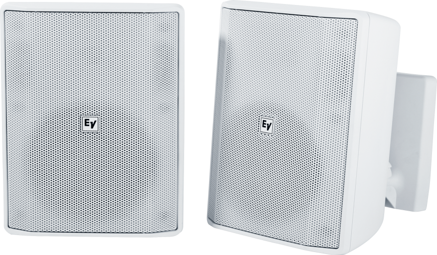 EVID-S5.2 5” Cabinet 8Ω White Pair