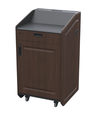 LEX31-W ELT Multimedia Lectern - Wedge Top, Elegance