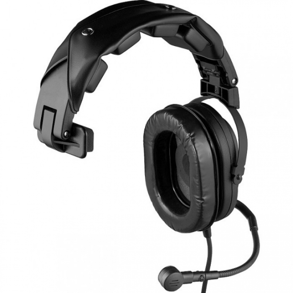 HR-1 PT Single-Sided Headset with Flexible Dynamic Boom Mic