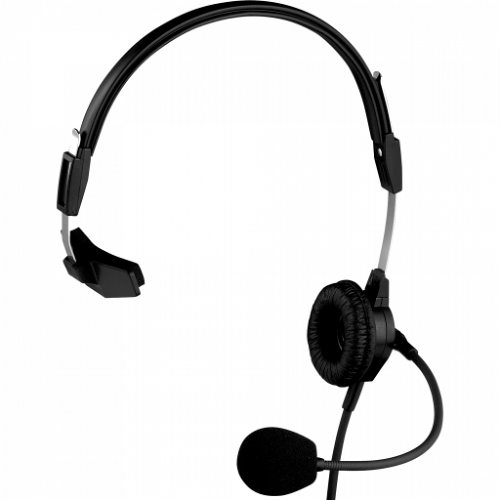 PH88 Single-Sided Headset with Flexible Dynamic Boom Mic