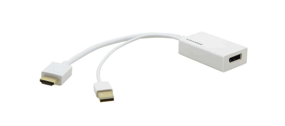 ADC-HM/DPF-1 4K HDMI (M) to DisplayPort(F) Adapter Cable 1'